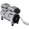 NONE Pompa per vuoto senza olio da 750W 1440RPM 65-70L/min, motore in rame puro, corpo in lega di alluminio, bassa rumorosità, protezione dal surriscaldamento, dissipazione efficiente del calore, pompa per