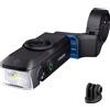 RAVEMEN Faro per Bicicletta RAVEMEN FR1000 per Garmin Wahoo Bryton XOSS IGPSPORT, Ricaricabile USB-C 3000mAh, Luce Anteriore Integrata con Supporto GPS, Adattatore AGM04 Gopro, Sgancio Rapido, Angolo