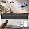 ULTIMEA Soundbar All-in-One 2.1 con Subwoofer Integrato, Design Compatto, Controllo App Intelligente, BassMX ™ Tecnologia, 121 preset EQ e EQ a 10 bande