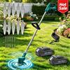 NONE Tagliaerba a Batteria 21V con Decespugliatore Rimovibile a 3 Sezioni 90 ° Decespugliatore con Testa Regolabile per Giardino e Prato