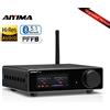 AIYIMA A80 aggiornato con DAC TPA3255, amplificatore di potenza stereo Bluetooth PFFB 300Wx2 Classe D 2.0 HiRes con ingressi RCA, TRS, OPT, COA e USB