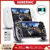 Anbernic Console di Gioco Portatile Anbernic RG557, Schermo AMOLED 5.48'', Android 14, Batteria 5500mAh, Supporto Streaming, WIFI, AI, Bluetooth