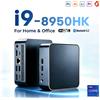 NONE Mini PC 2026 con Intel Core I9 8950HK/i3 6100U, 16GB DDR4, SSD da 1/2TB, Windows 11, Grafica UHD, PC Tascabile 4K HD, Mini PC Desktop da Gaming