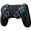 NONE Controller wireless ECHTPower - Joystick Hall, giroscopio a 6 assi, Turbo, per PS4/PC/Android/iOS
