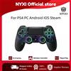 NONE Controller Wireless ECHTPower con Joystick Hall, Tasti Macro, RGB e Ricarica Rapida per PS4 PS3 Pro