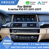 MEKEDE Sistema Linux da 10,25 pollici per BMW Serie 5 F10 F11 2012-2017 Sistema CIC NBT Schermo multimediale per auto Wireless CarPlay Android Auto Plug and Play Display HD 1920*720 WIFI Split Screen