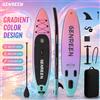 NONE GENREEN 5021799 SUP gonfiabile in stile rosso gradiente stand up Paddle con capacità di carico massima di 180KG per gli adulti Sport acquatici all'aperto adatti ai principianti