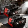 Ddadache Batterie ricaricabili 18V per BOSCH 18V Performance 8.0Ah LITHIUM-ION GDS250-Li GSR180-Li GKS185-Li GWS180-Li GSB185-Li