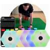 NONE Queling-FY03 Lampada da Allenamento Reactionx per Velocità, Agilità e Reazione, Attrezzatura per Basket, Calcio, Tennis, Fitlight, Blazepod, Hockey