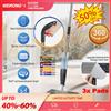 NONE NUOVO! Flash Speed Mop Spray Mop per la pulizia di laminati, Mop piatto in microfibra con 3 cuscinetti sostituibili, Mop per la pulizia a umido e a secco con serbatoio da 700 ml e rotazione a 360° °