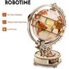 Robotime Rokr Luminous Wooden LED Light, Kit di Costruzione in Legno con 180 Pezzi, Giocattolo Regalo per Bambini e Adulti, Puzzle 3D