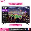 HKC H40Q1F-V Smart TV FHD da 40 Pollici con Retroilluminazione DLED 178° ° Sistema VIDAA ad Ampio Angolo HDR10 Dolby Audio Full DVB a Basso Consumo Energetico