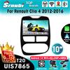 srnubi Autoradio 10 pollici per Renault Clio 4 2012-2018 con 4G WIFI GPS Navi DSP RDS BT Carplay Android Auto SWC Controllo Vocale e Lettore Video