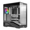 Noua Cool GH200 | Case PC Gaming ATX Mid Tower | Ventola PWM Led ARGB | USB 3.0 e Type-C | Supporto Raffreddamento Liquido 360 mm | Vetro Temperato e Mesh | Bianco