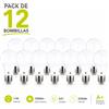 NONE Confezione da 12 Lampadine LED E27 Guli/S3S da 11W e 1000 Lm per Rinnovare l'Illuminazione Interna della Tua Casa. Scegli 3000K per un ambiente caldo, 4000K per l'uso quotidiano o 6500K per una luce