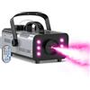 Yiflamefly Macchina del fumo Yiflamefly 1200W con 6 LED RGB, effetti luminosi, macchina del fumo per matrimoni, DJ, discoteche, feste, KTV, spettacoli, bar, eventi, locali notturni