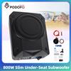 podofo Subwoofer per Auto Podofo 8'' 800W Sottile da Installare Sotto il Sedile, Alimentato per Auto e Camion, Amplificatore Stereo e Altoparlante per Bassi