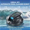 VIREAL Robot Pulitore per Piscine VIREAL SP1, Avvio con un Clic, Parcheggio Automatico, 130 Minuti di Autonomia, Ideale per Piscine Fuori Terra e Interrate con Fondo Piatto, Copre Fino a 80 m² ㎡