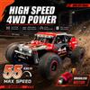 ZNLYRION SG202MAX Monster Truck RC 4WD Brushless Scala 1:16 55KM/H Auto Fuoristrada Telecomandata 2.4G con Luci LED per Ragazzi e Adulti