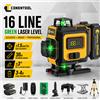 NONE CONENTOOL Livella Laser Verde ad Alta Luminosità a 16 Linee 515-535nm Autolivellante con Precisione ±1.5mm, Portata 30M, Display, 2 Batterie, Staffa Magnetica e Telecomando per Edilizia, Installazione