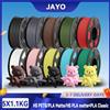 JAYO 3D HS PLA opaco (=PLA Classic)/HS Matte PETG/PLA Opaco 5 rotoli di filamento per stampante 1,75 mm, avvolgimento ordinato e PLA non tossico per 3D