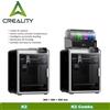CREALITY 3D Stampante 3D Creality K2 Combo con livellamento automatico, stampa multicolore, 16 colori, CFS 600mm/s, fotocamera AI, 260*260*260mm