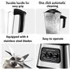 NONE Potente Frullatore da 6000W, Mixer per Smoothie, Frullatore da Tavolo con Contenitore da 2,5L, Processore di Alimenti per Ghiaccio, Noci e Frutta