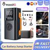 NONE Podofo Avviatore d'Emergenza 4-in-1 per Auto 1500A 10000mAh, Booster Batteria 12V, Pompa d'Aria 150PSI, Gonfiatore Pneumatici Multifunzione, Power Bank, Illuminazione per Auto