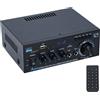 NEOHIPO Amplificatore a 2.0 Canali NEOHIPO AK45 40Wx2 Stereo con Bluetooth 5.0, Riproduzione USB/SD, Controllo Bassi e Alti per Casa