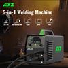NONE Saldatrice AIXZ AIM250 220V 5-in-1 MIG Semiautomatica Senza Gas/Con Gas MMA Lift TIG MAG, Supporta Filo da 1-5KG 0.8-1.0mm, Attrezzatura Portatile per Saldatura Fai-da-Te