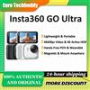 Insta360 Go Ultra Mini Camera 4K Action Camera | Telecamera POV Magnetica Senza Mani, Stabilizzazione AI e Montaggio, Accessorio Tascabile per Vlogging per Creatori