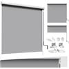 WOLTU Tenda a Rullo Oscurante Verticale WOLTU per Balcone, Patio, Terrazza, Giardino, Schermo Privacy, Tenda Estensibile Resistente al Vento e ai Raggi UV, Protezione Solare