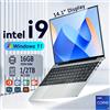NONE Nuovo Portatile 2026 con Intel Core I9 10980HK, Windows 11, Schermo 14.1 Pollici, Computer da Gaming, PC per Studio e Lavoro, Notebook I9