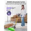 NONE Lightweight Cordless Vacuum Cleaner, 45KPA Suction 50Mins Runtime, Anti-Tangle Brush Design, Stick Vac for Home Carpet, Pet Hair, Hardwood Floor - One Machine for All