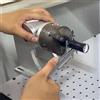 LYBGACNC Mandrino Rotante LY D80 80mm Asse A per Incisione e Marcatura Laser a Fibra CO2 UV, per Incisione su Cilindri