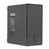 NONE Nuwo Quartz QK200 Case Micro-ATX Senza Alimentatore, Computer Case PC Mini Tower Compatto Compatibile con MicroATX e Mini-ITX, USB 3.0, Type-C