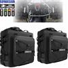 SOYAVISION Borsa Laterale Impermeabile per Moto, per BMW R1200GS ADV, KAWASAKI, YAMAHA, Honda, Suzuki, Bagaglio da Viaggio, Borsa per Sedile Posteriore