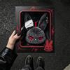 NONE Portachiavi in peluche Hot Gothic Bunny, ciondolo per borsa a forma di coniglio con design a benda, portachiavi Kawaii, ciondolo per auto, ornamento per borsa, regalo