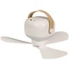 HABITEX 9016R129 - Mini ventilatore da soffitto portatile V20