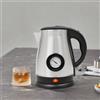 NONE Bollitore elettrico da 1,8 litri in acciaio inossidabile, bollitura rapida dell'acqua, 1500 W, con indicatore meccanico, display della temperatura in tempo reale, spegnimento automatico e protezione