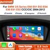 AUTOTOP Autoradio Wireless CarPlay Android Auto da 8,8 Pollici per BMW Serie 3 5 E60 E61 E63 E64 E90 E91 E92 Sistema CCC CIC 2004-2012 Sistemi Intelligenti per Auto Multimediale Schermo Touch Smart Wifi