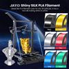 JAYO 6 rotoli di filamento SILK PLA + da 1,75 mm, filamento SILK PLA Plus, superficie liscia e lucida, filamento 3D adatto per stampanti FDM