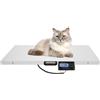 NONE Bilancia Elettronica Portatile per Animali con Doppia Modalità di Precisione, Protezione da Sovraccarico e Doppia Alimentazione per Grandi Animali da Fattoria