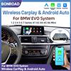 BONROAD Adattatore Wireless BONROAD CarPlay Android Auto per BMW EVO ID5 ID6 Serie 1/2/3/4/5/6/7 X1 X3 X4 X5 X6 Mini F Chassis F20 F22 F30 F32 F34 F36 F15 F16 F48 F49 G11 G13 G30 G31 con AirPlay Wireless,