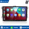 gearelec Autoradio Android 13 da 9 pollici per VW Passat 6/7, CC, Polo, Golf 5/6, Touran; Wi-Fi, Navigazione GPS, Bluetooth, Display a schermo diviso, Radio FM