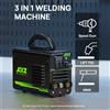 NONE Saldatrice AIXZ AIM145 3 in 1 MMA Lift TIG Flux Core 145A IGBT Inverter Portatile con Controllo Sinergico 220V per Fai da Te Domestico