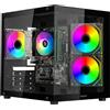 NONE Keydo PC Fisso Desktop Ryzen 5 5600GT | 16GB DDR4 | SSD 512GB NVMe | Radeon Vega 7 | Windows 11 Pro | Tower Computer Fisso Completo NG-R