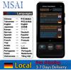 MSAI Nuovo Traduttore Linguistico da Viaggio T13 Aggiornato, Traduzione Vocale Bidirezionale in Tempo Reale Online e Offline per Viaggi all'Estero
