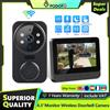 NONE Podofo Campanello Video Wireless Intelligente Universale con Schermo IPS da 4.3'' HD, Citofono Video Smart 2.4G, Comunicazione Bidirezionale, Visione Notturna, Telecamera di Sicurezza per Uso