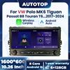 AUTOTOP Autoradio Wireless CarPlay Android Auto da 10.26 pollici per VW Atlas Teramont Passat B8 Polo MK6 Tiguan Jetta A7 Touran Arteon T-Cross C11 T-Roc Transporter T6 2017-2024 GPS Stereo Navigazione
